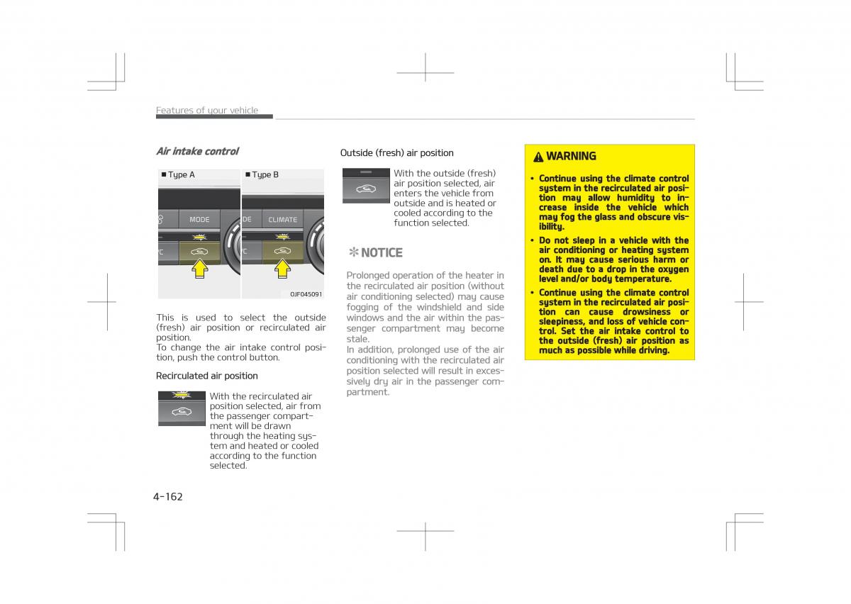 Kia Optima IV 4 owners manual / page 252