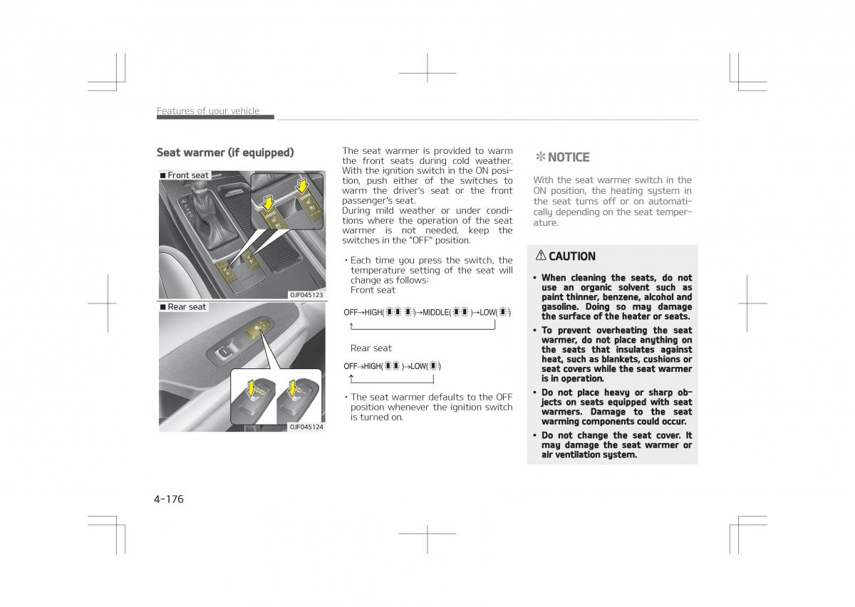 Kia Optima IV 4 owners manual / page 266