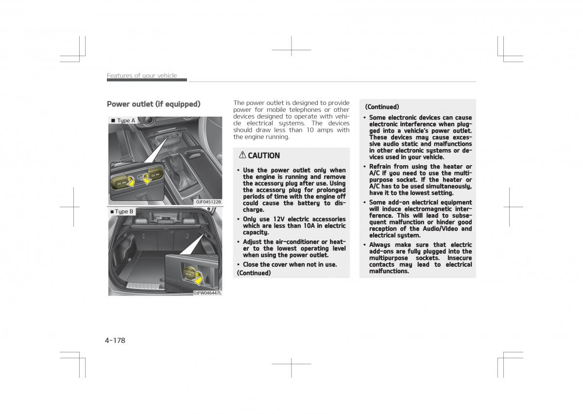 Kia Optima IV 4 owners manual / page 268