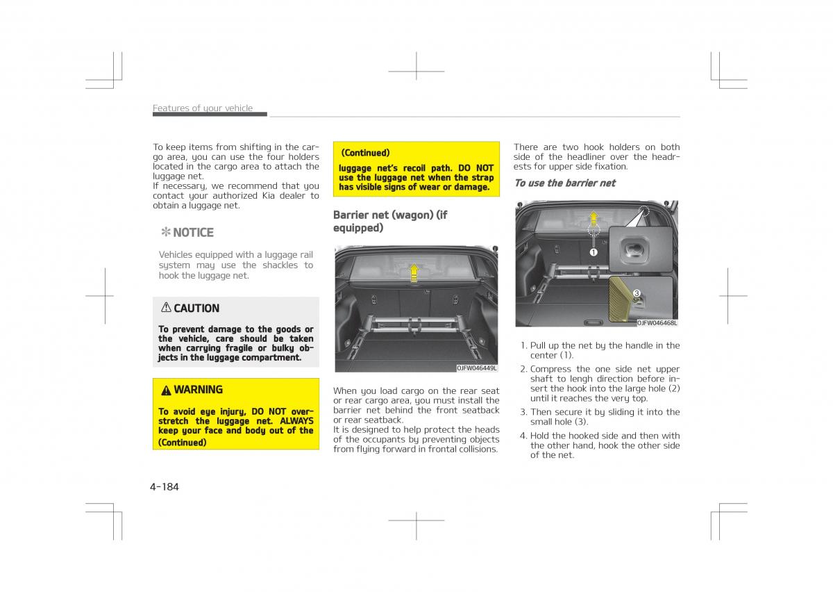 Kia Optima IV 4 owners manual / page 274