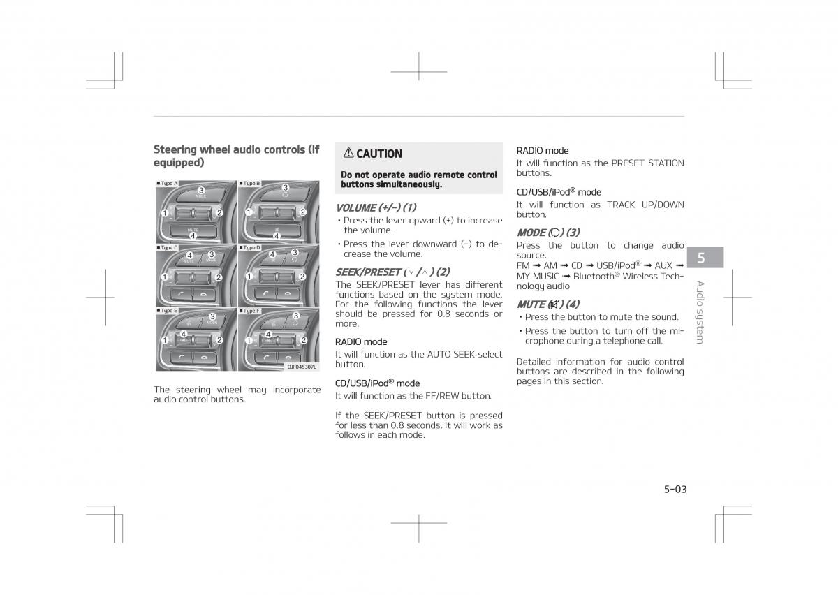 Kia Optima IV 4 owners manual / page 283