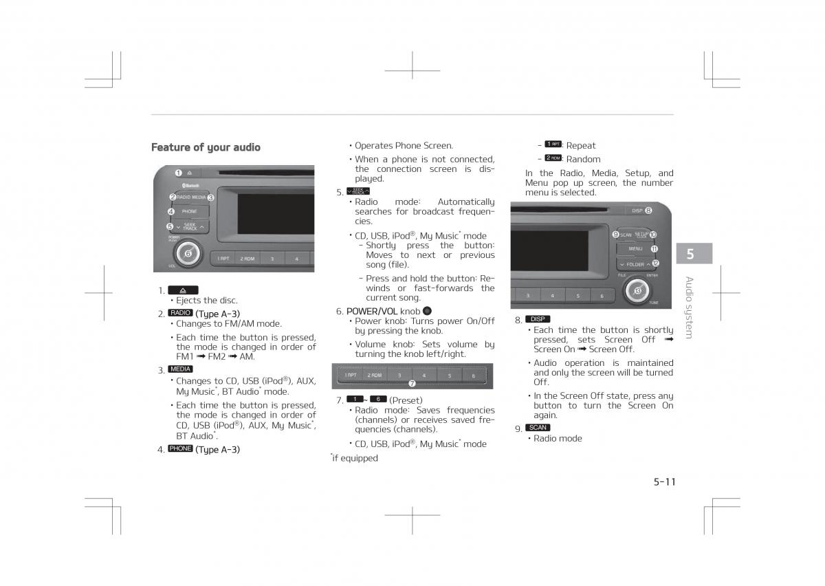 Kia Optima IV 4 owners manual / page 291