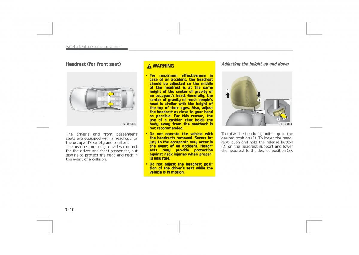 Kia Optima IV 4 owners manual / page 30