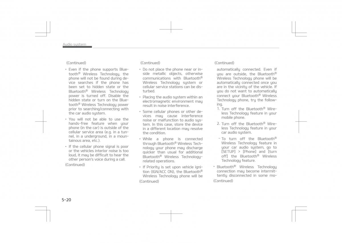 Kia Optima IV 4 owners manual / page 300