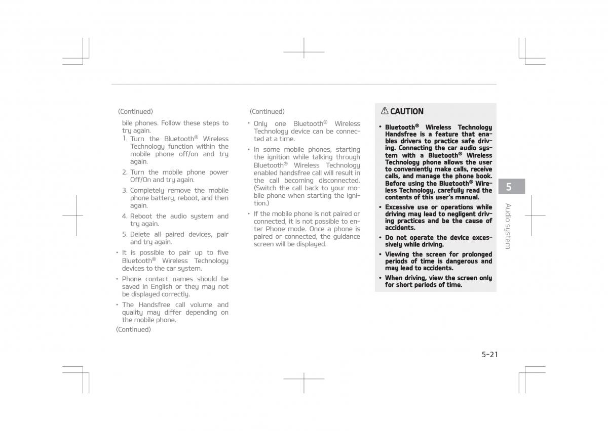 Kia Optima IV 4 owners manual / page 301