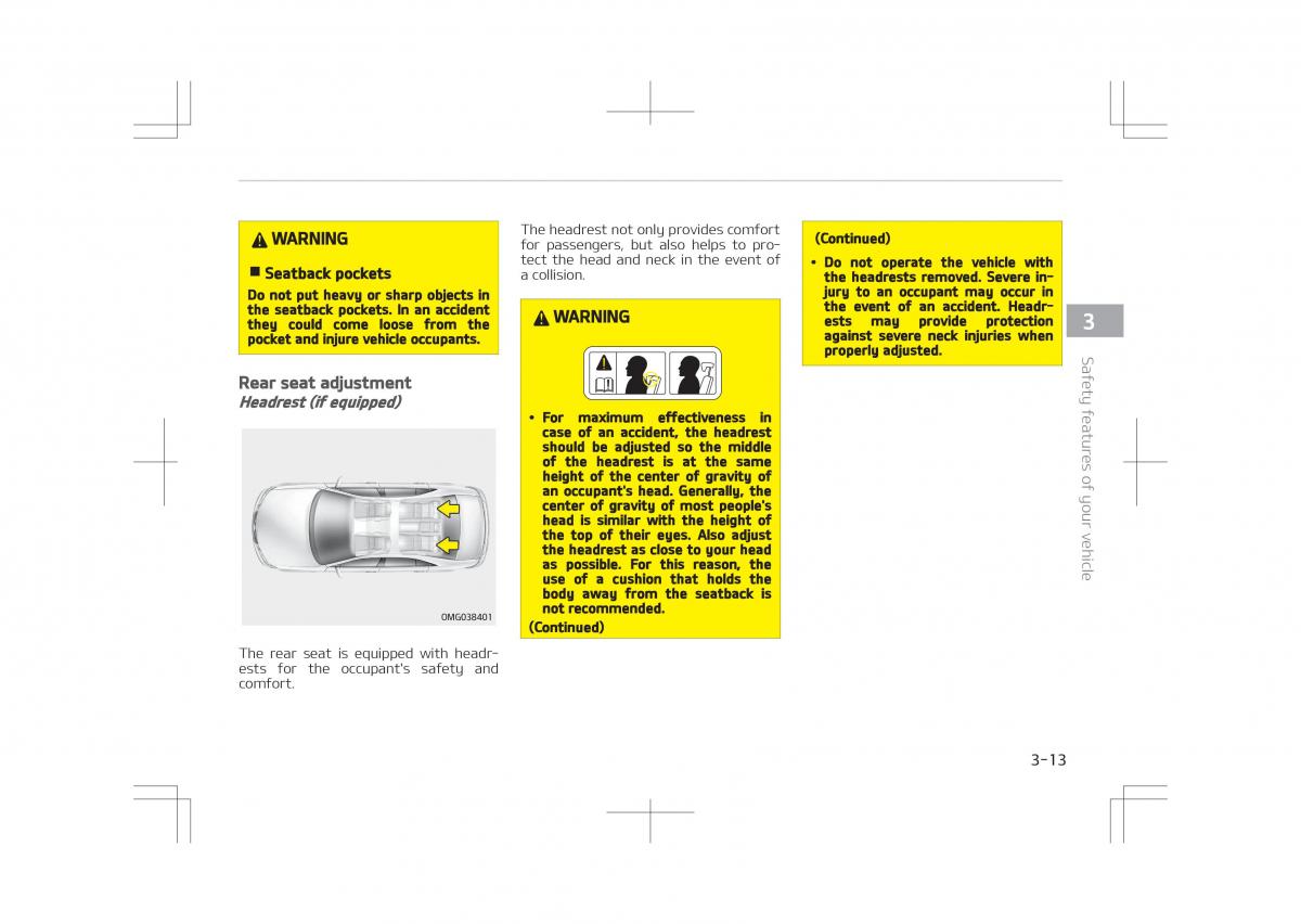 Kia Optima IV 4 owners manual / page 33