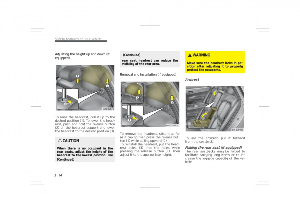 Kia Optima IV 4 owners manual / page 34