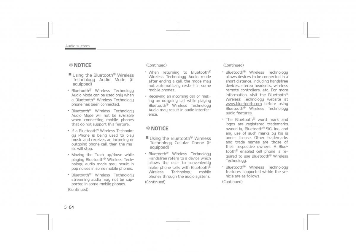 Kia Optima IV 4 owners manual / page 344