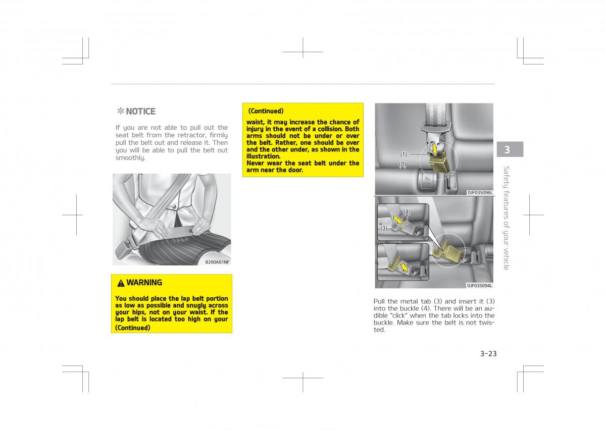 Kia Optima IV 4 owners manual / page 43