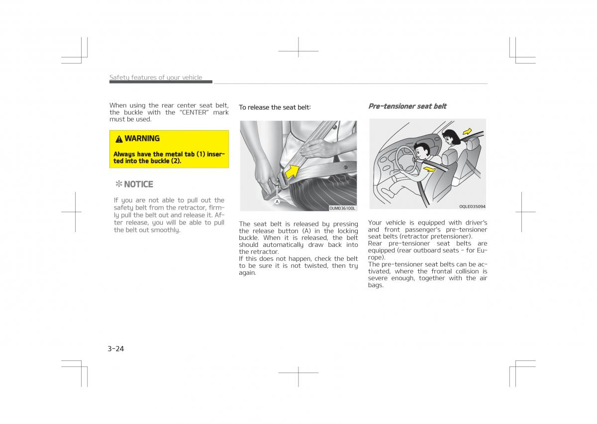 Kia Optima IV 4 owners manual / page 44