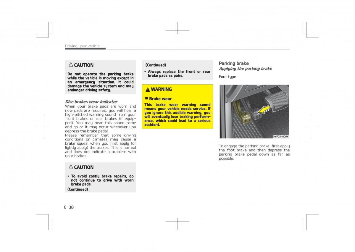 Kia Optima IV 4 owners manual / page 448