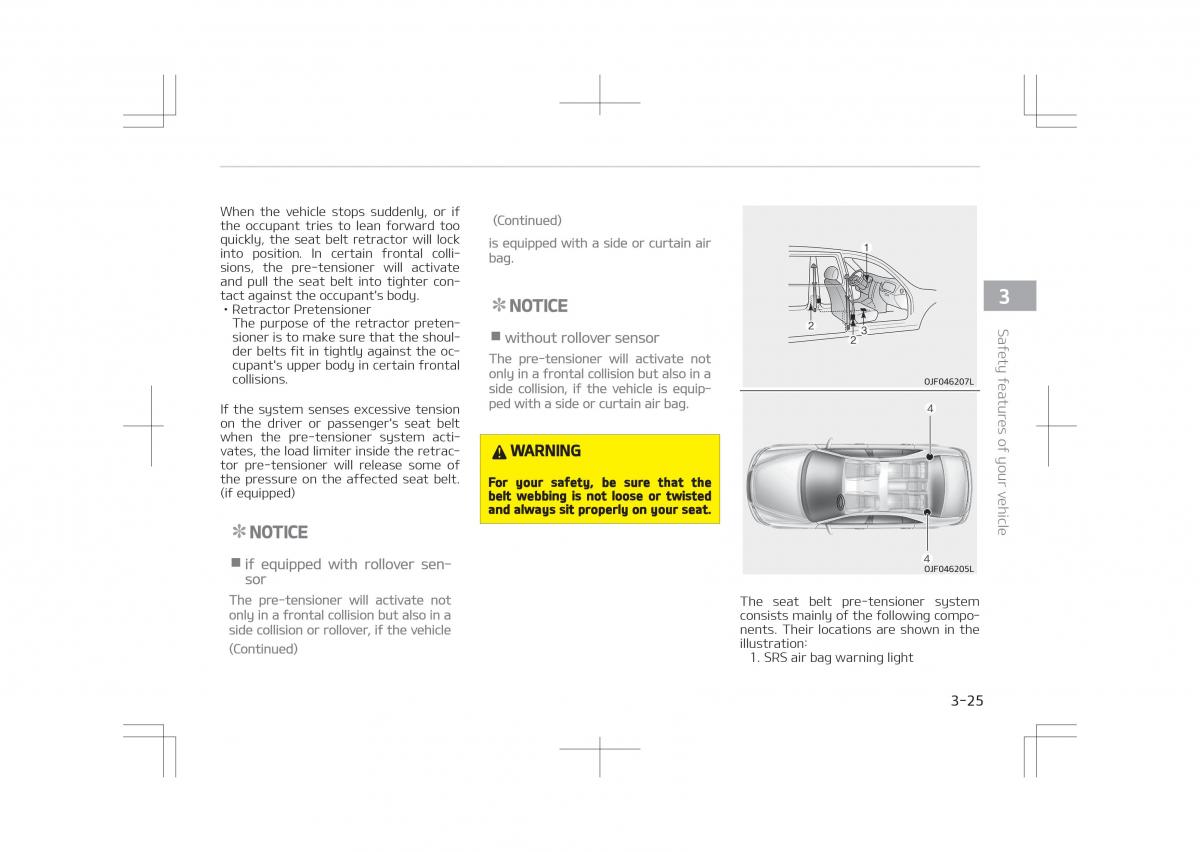 Kia Optima IV 4 owners manual / page 45