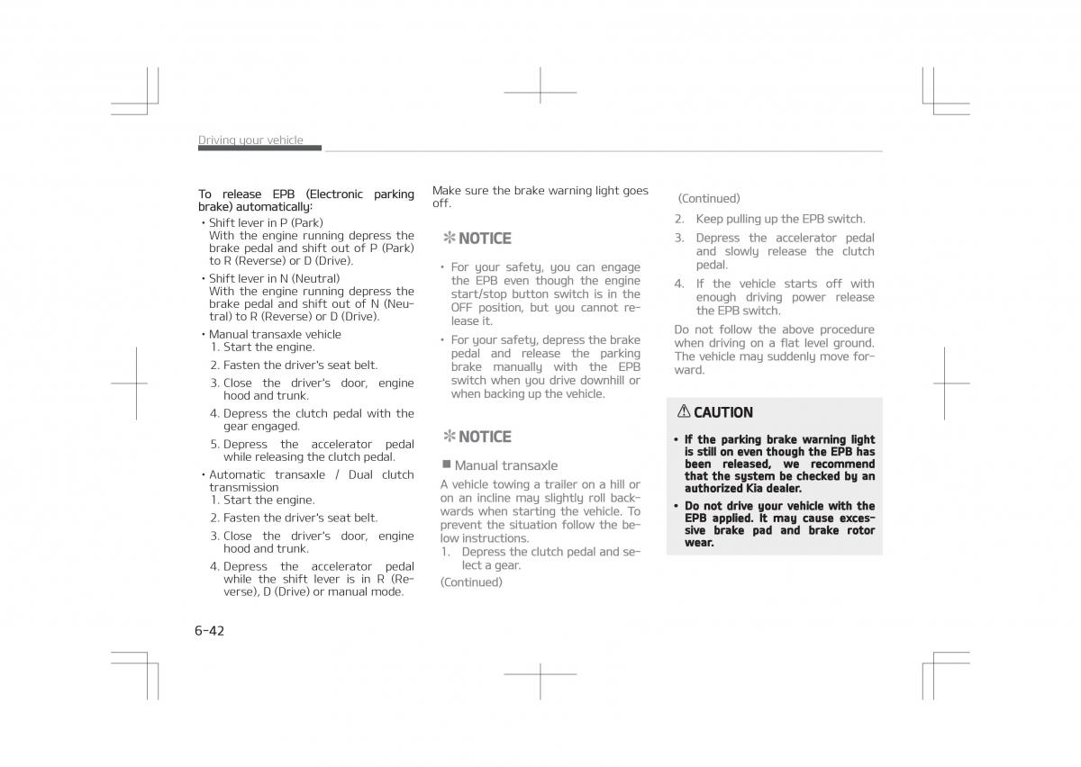 Kia Optima IV 4 owners manual / page 452