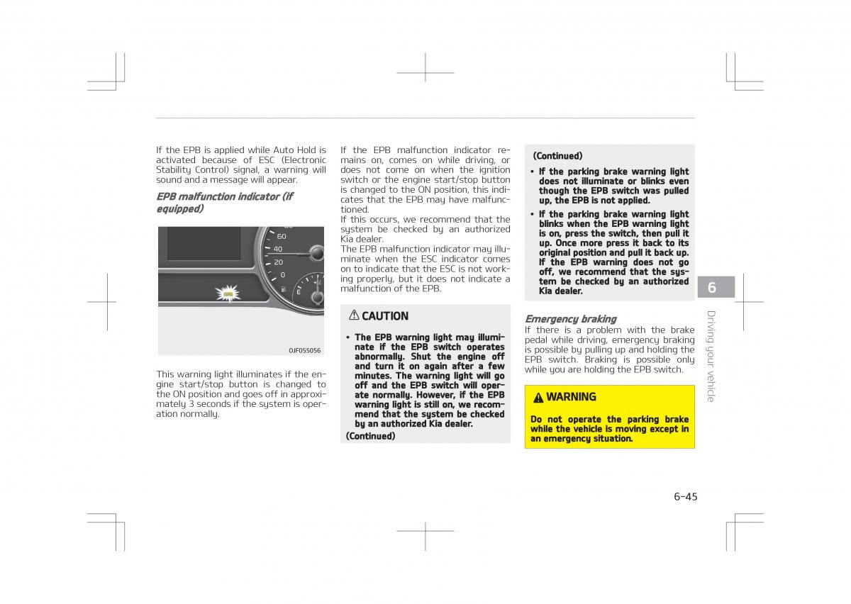 Kia Optima IV 4 owners manual / page 455