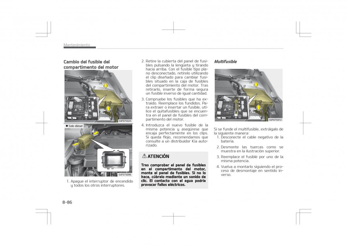 Kia Optima IV 4 manual del propietario / page 710