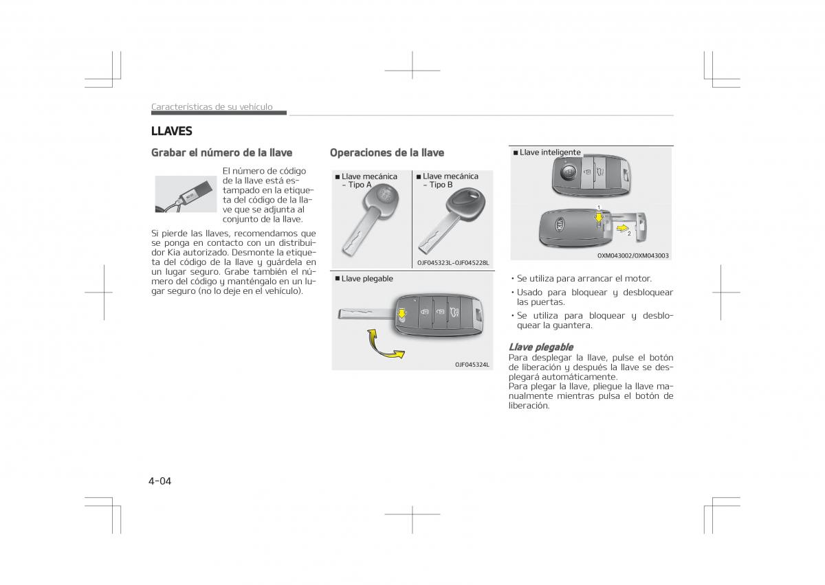 Kia Optima IV 4 manual del propietario / page 100