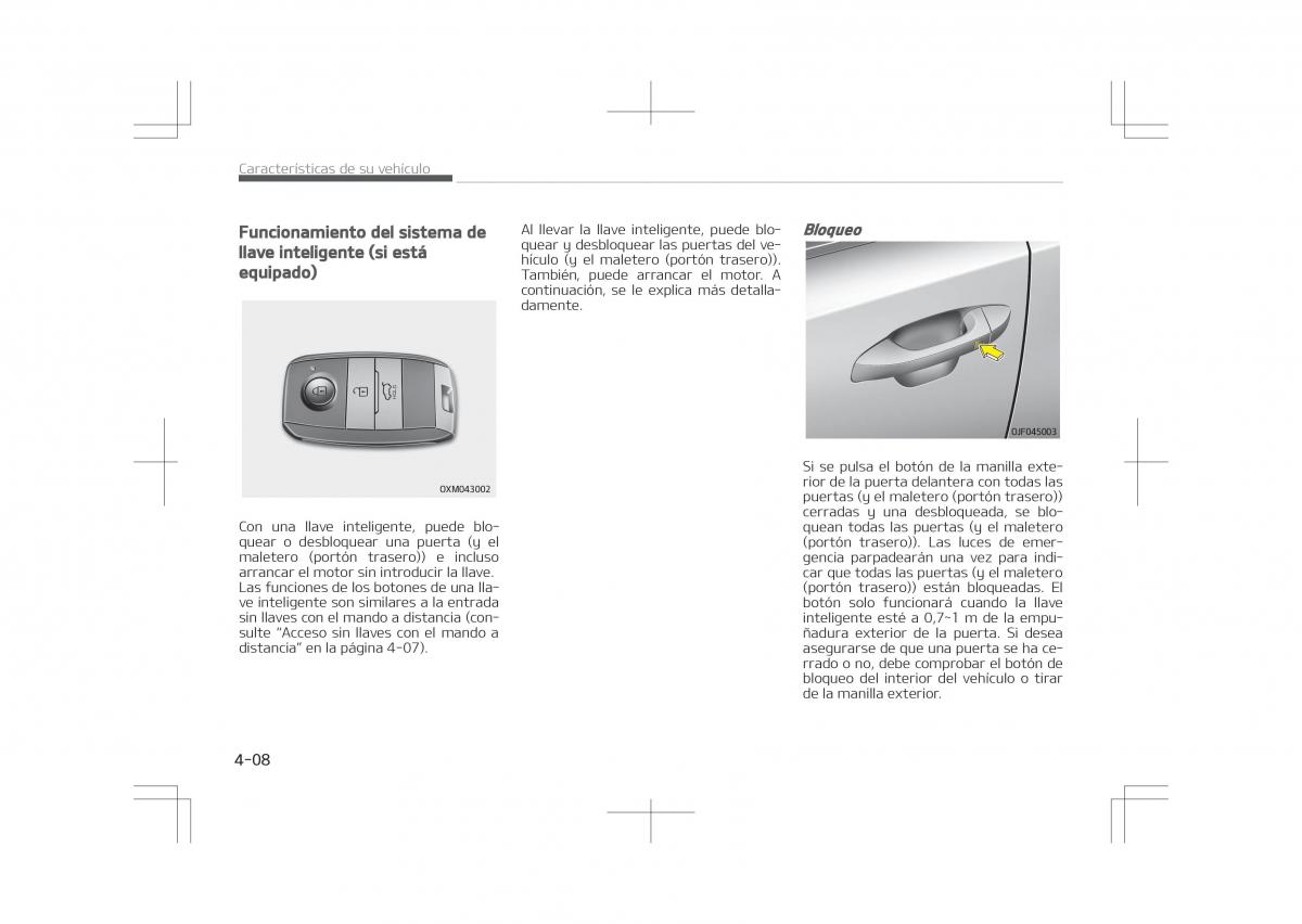 Kia Optima IV 4 manual del propietario / page 104