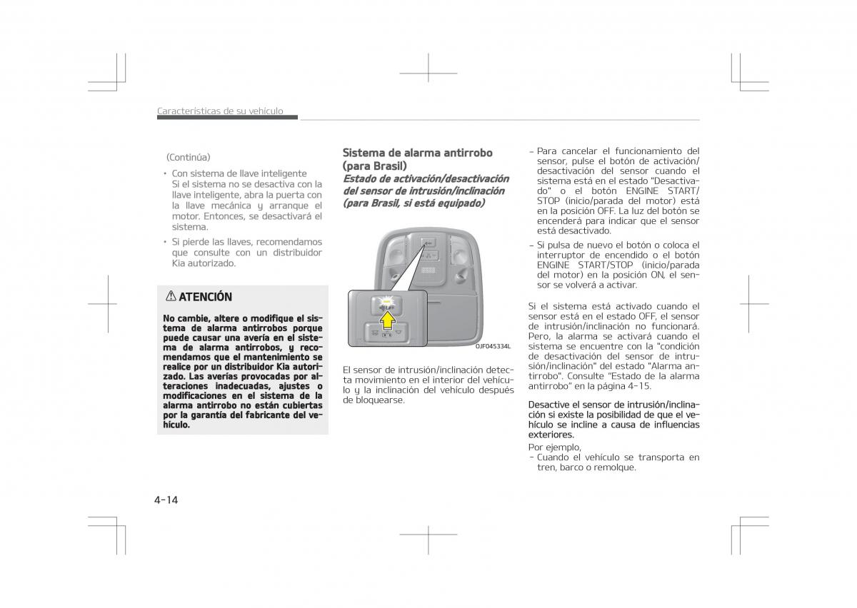 Kia Optima IV 4 manual del propietario / page 110