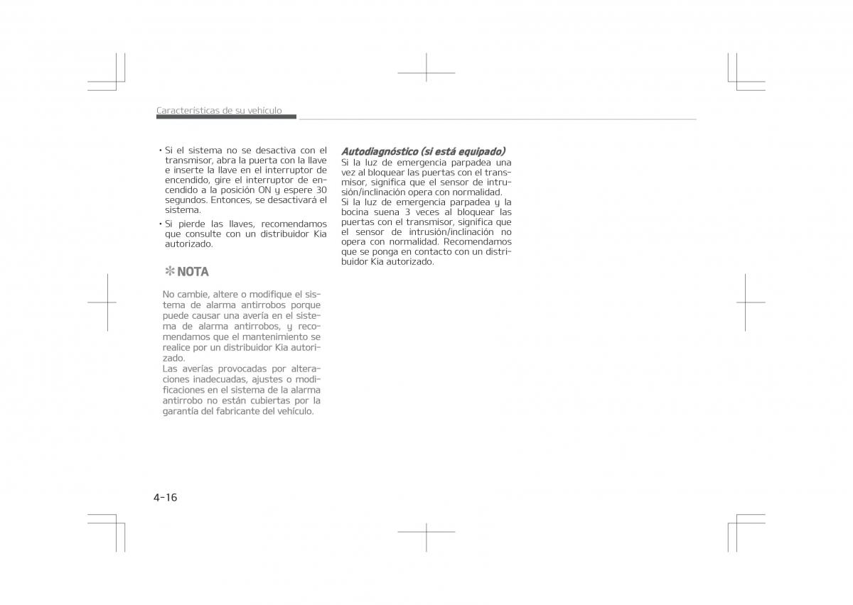 Kia Optima IV 4 manual del propietario / page 112