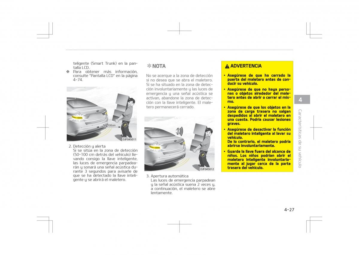 Kia Optima IV 4 manual del propietario / page 123