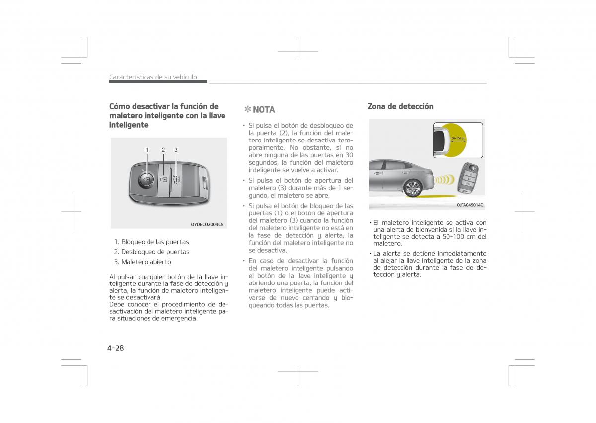 Kia Optima IV 4 manual del propietario / page 124