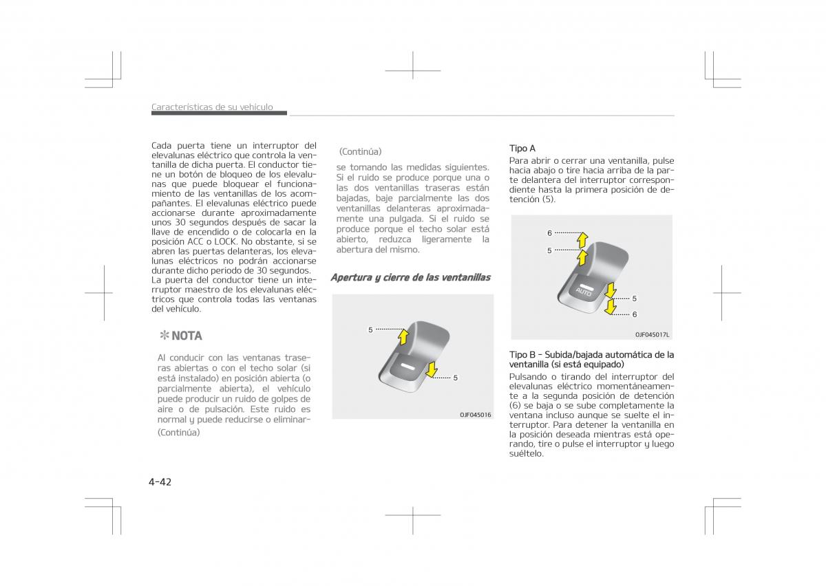 Kia Optima IV 4 manual del propietario / page 138