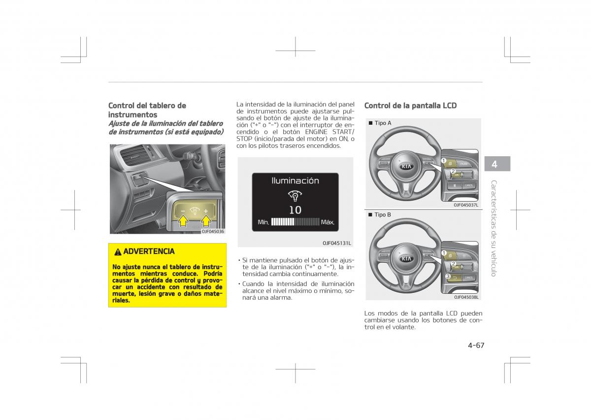 Kia Optima IV 4 manual del propietario / page 163