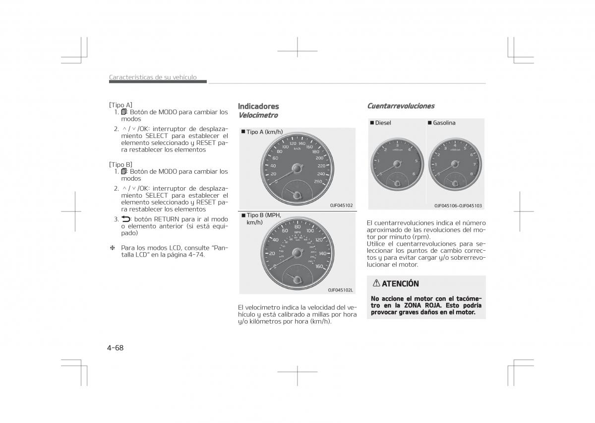 Kia Optima IV 4 manual del propietario / page 164