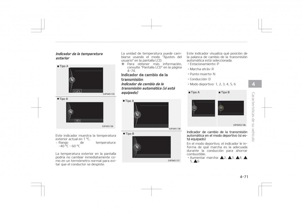 Kia Optima IV 4 manual del propietario / page 167