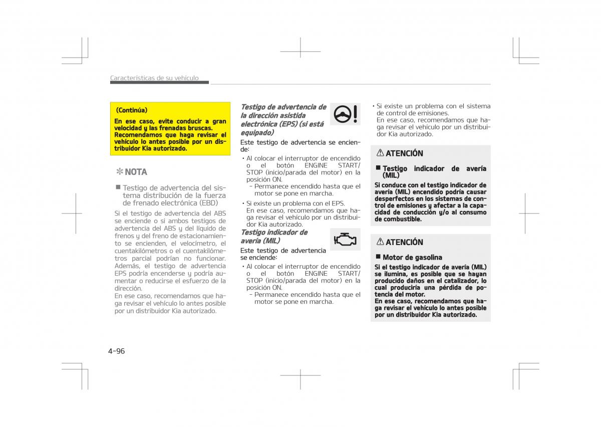 Kia Optima IV 4 manual del propietario / page 192