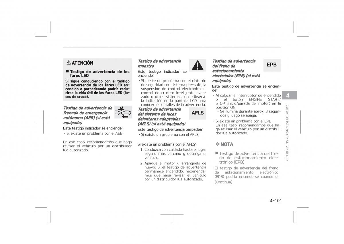 Kia Optima IV 4 manual del propietario / page 197