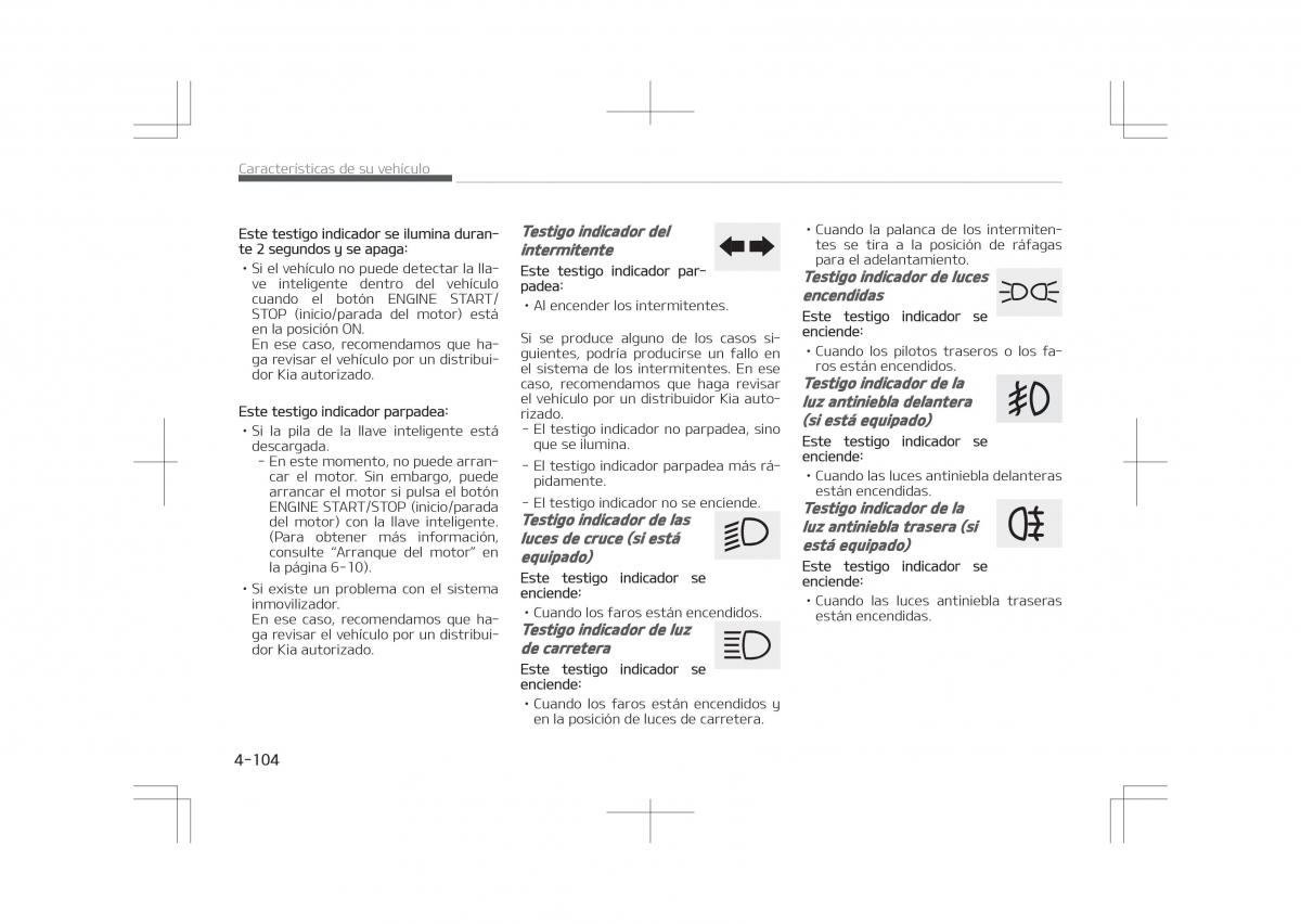 Kia Optima IV 4 manual del propietario / page 200