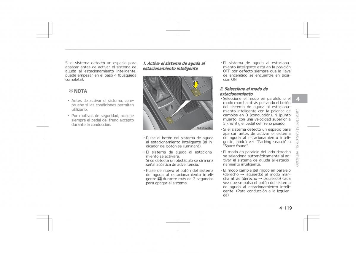 Kia Optima IV 4 manual del propietario / page 215