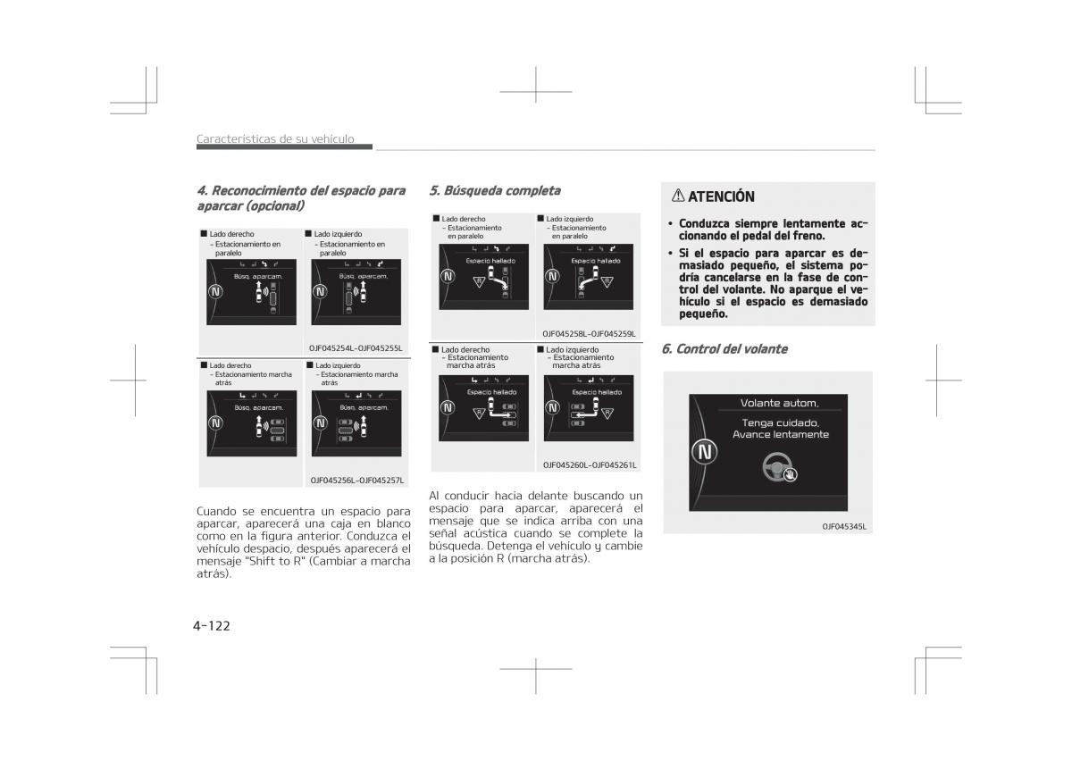 Kia Optima IV 4 manual del propietario / page 218