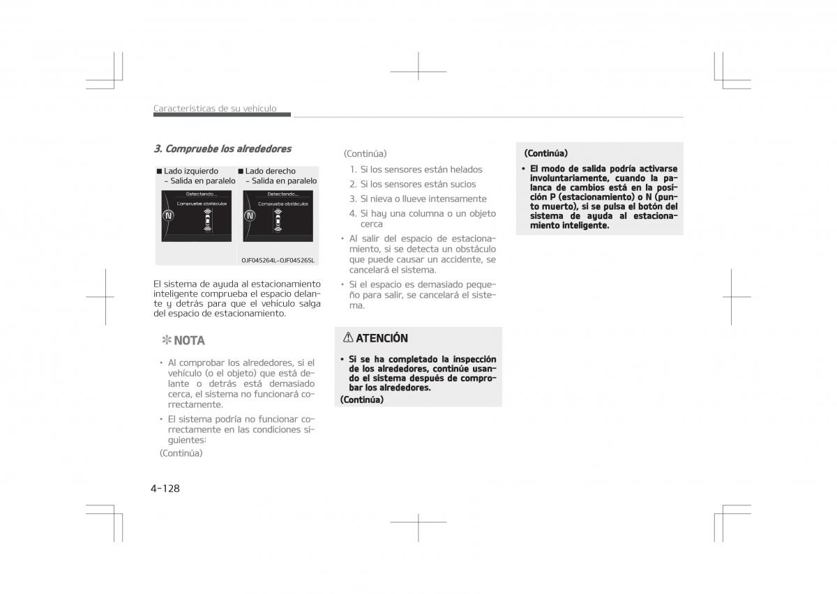 Kia Optima IV 4 manual del propietario / page 224