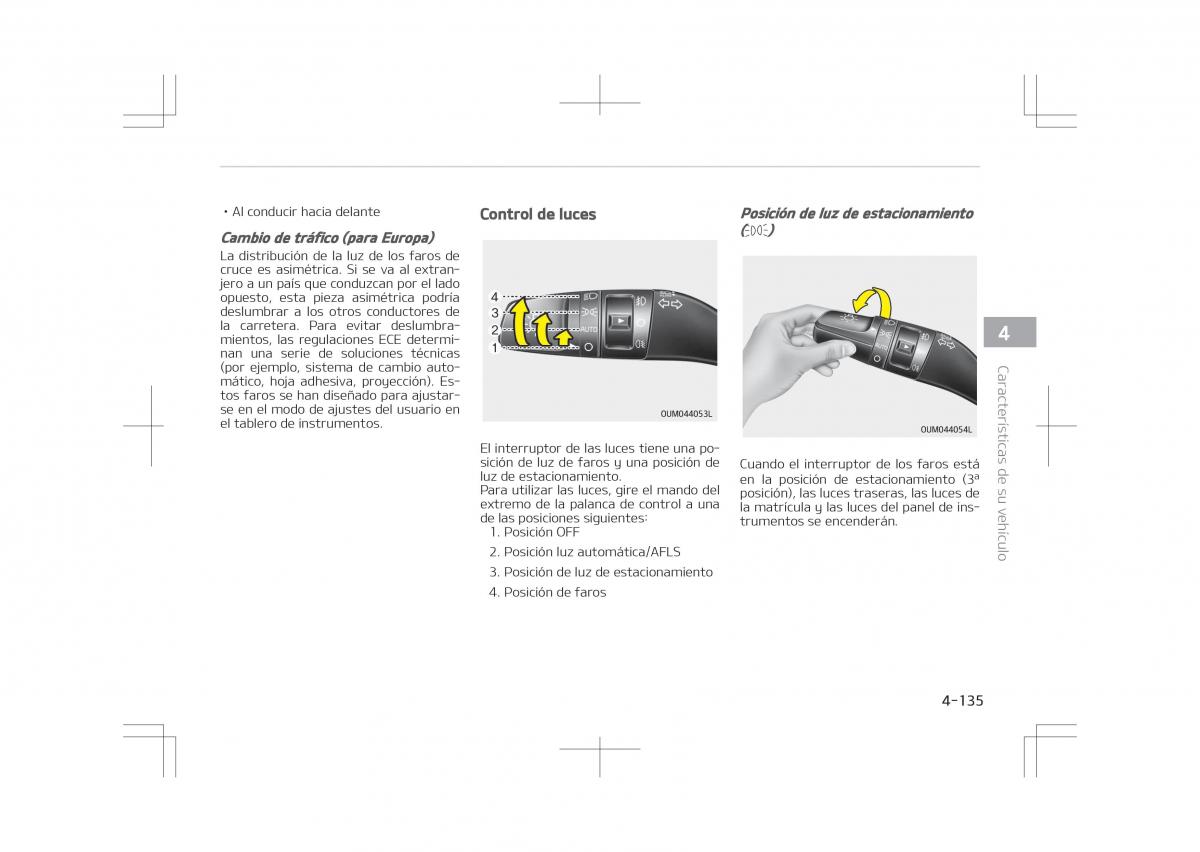 Kia Optima IV 4 manual del propietario / page 231