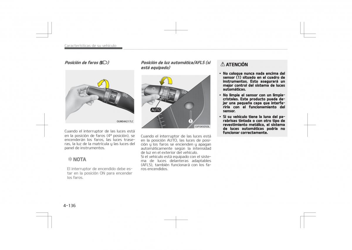 Kia Optima IV 4 manual del propietario / page 232