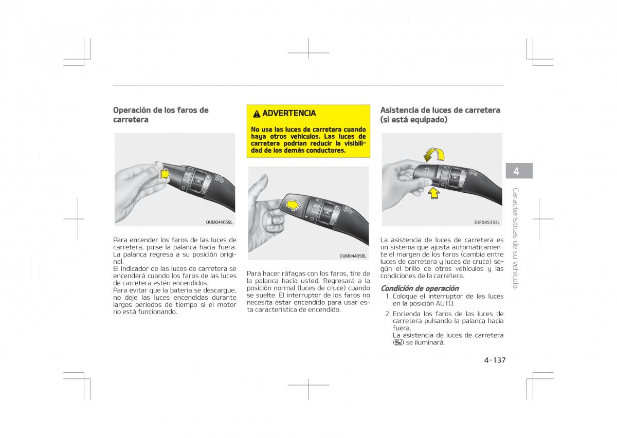 Kia Optima IV 4 manual del propietario / page 233