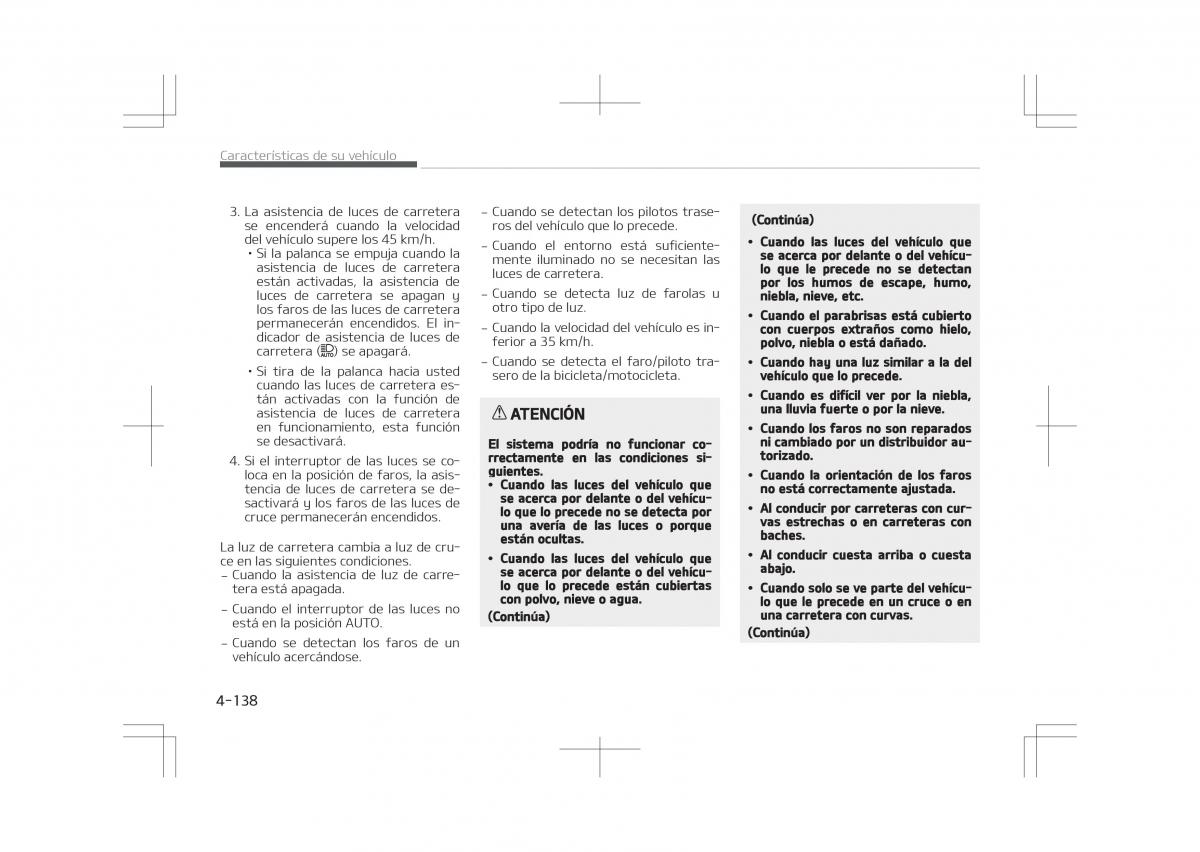 Kia Optima IV 4 manual del propietario / page 234