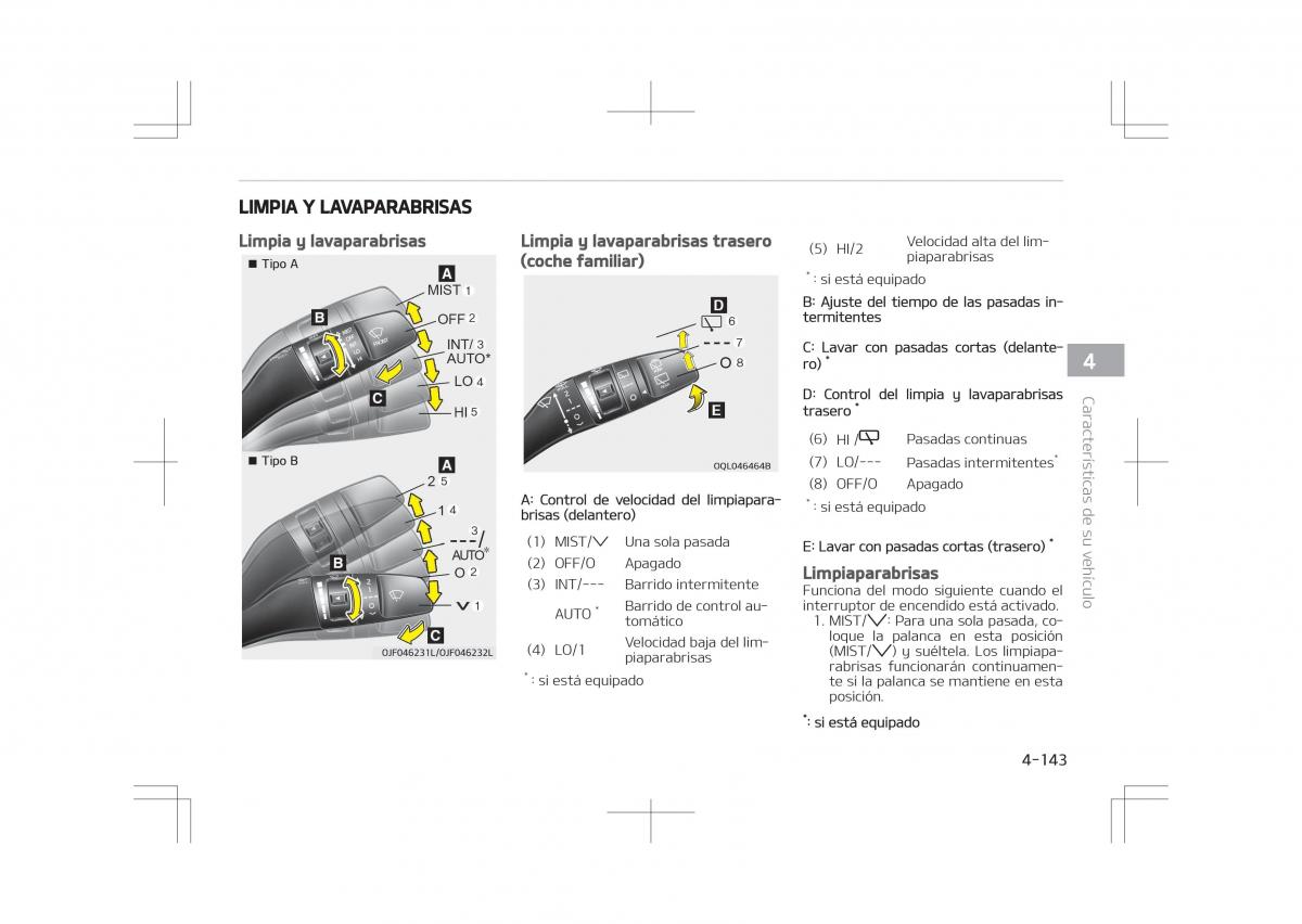 Kia Optima IV 4 manual del propietario / page 239