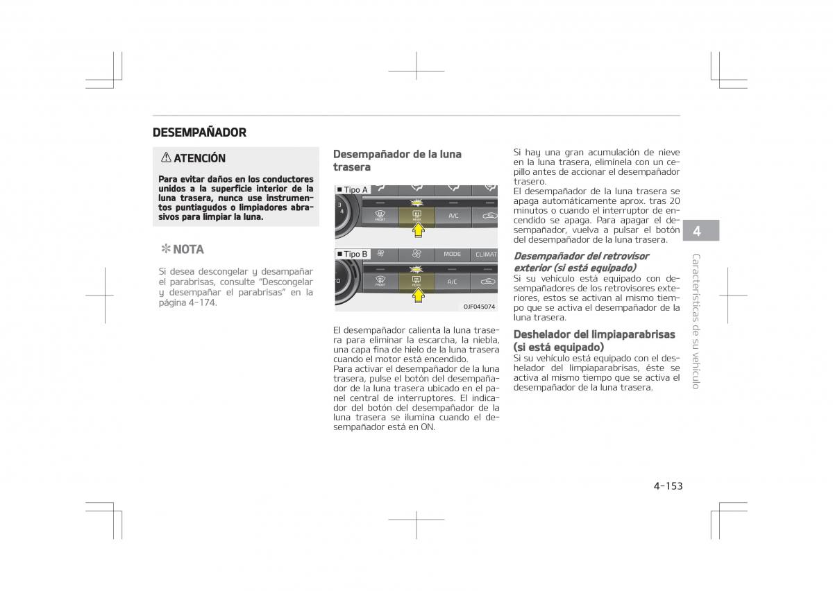 Kia Optima IV 4 manual del propietario / page 249