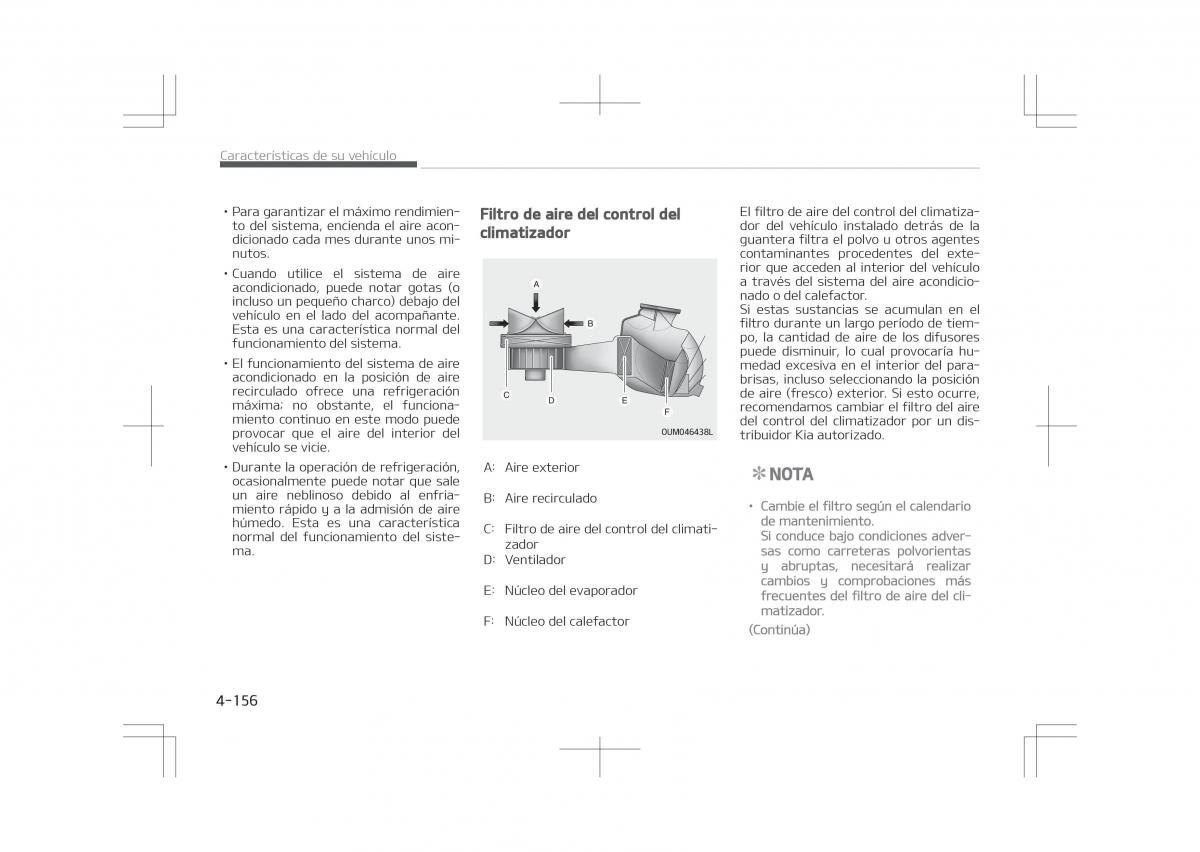 Kia Optima IV 4 manual del propietario / page 252