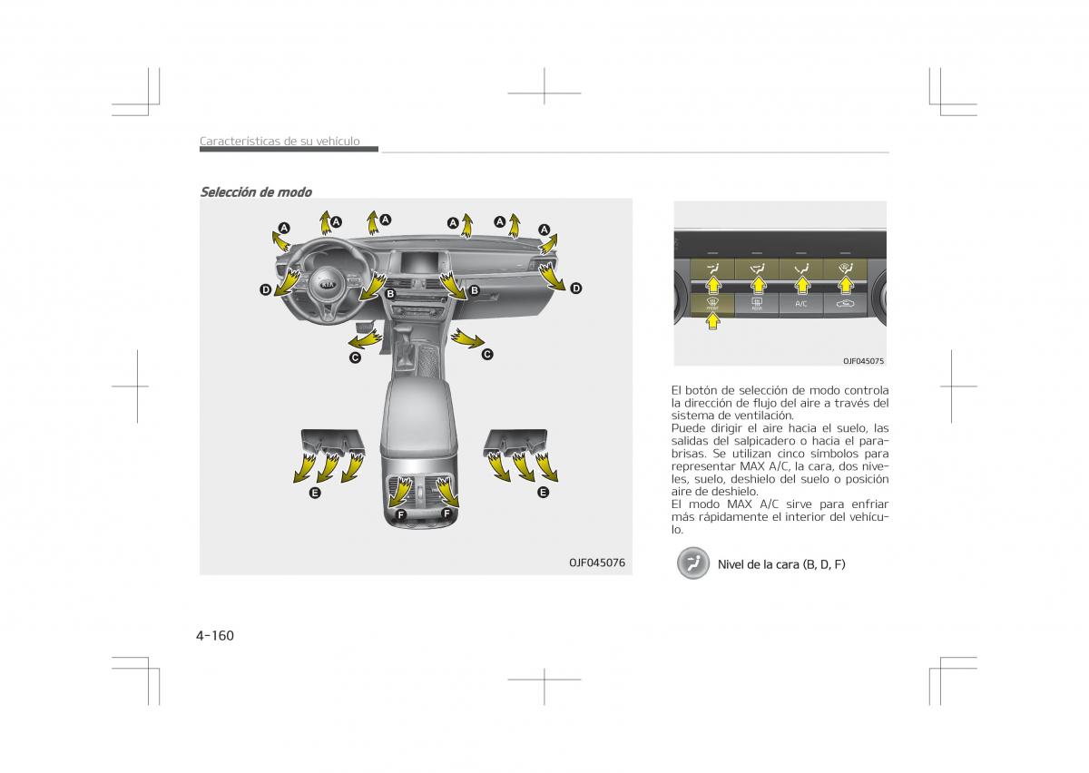 Kia Optima IV 4 manual del propietario / page 256