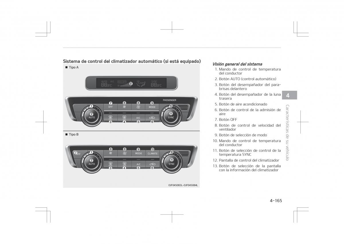 Kia Optima IV 4 manual del propietario / page 261