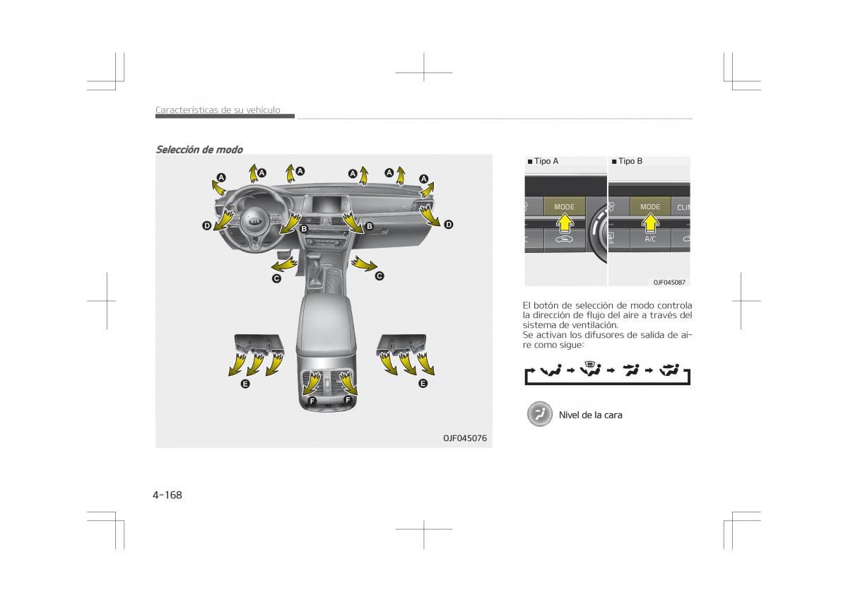 Kia Optima IV 4 manual del propietario / page 264