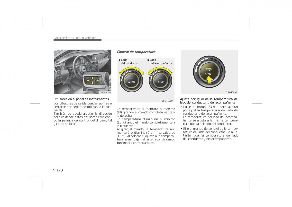 Kia Optima IV 4 manual del propietario / page 266