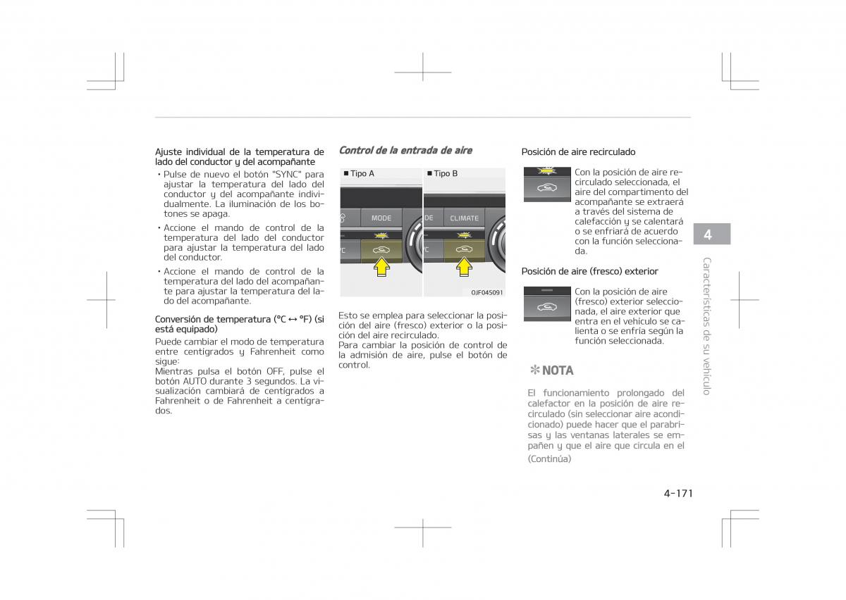 Kia Optima IV 4 manual del propietario / page 267