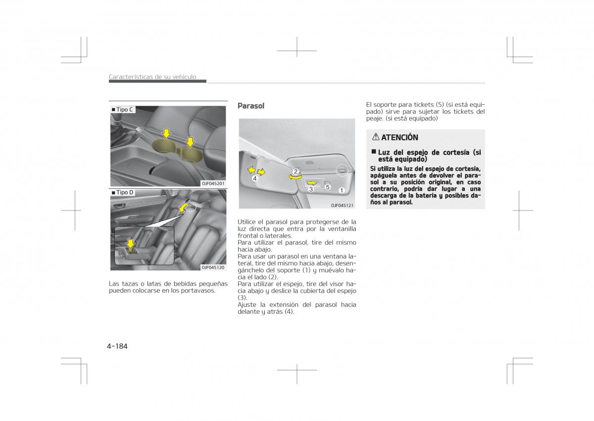 Kia Optima IV 4 manual del propietario / page 280