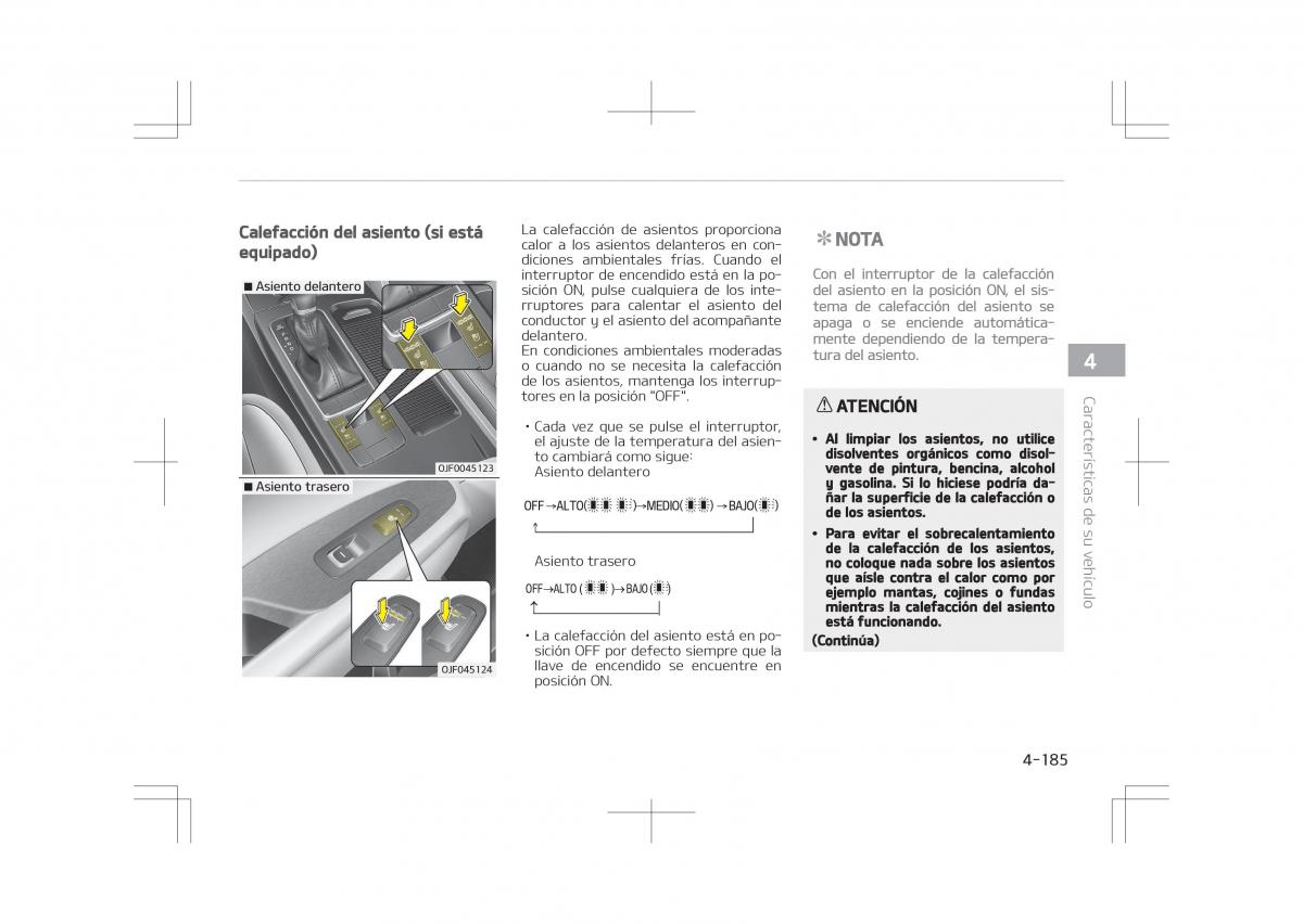 Kia Optima IV 4 manual del propietario / page 281