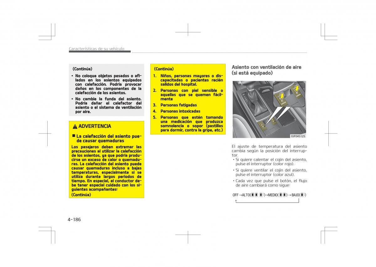 Kia Optima IV 4 manual del propietario / page 282